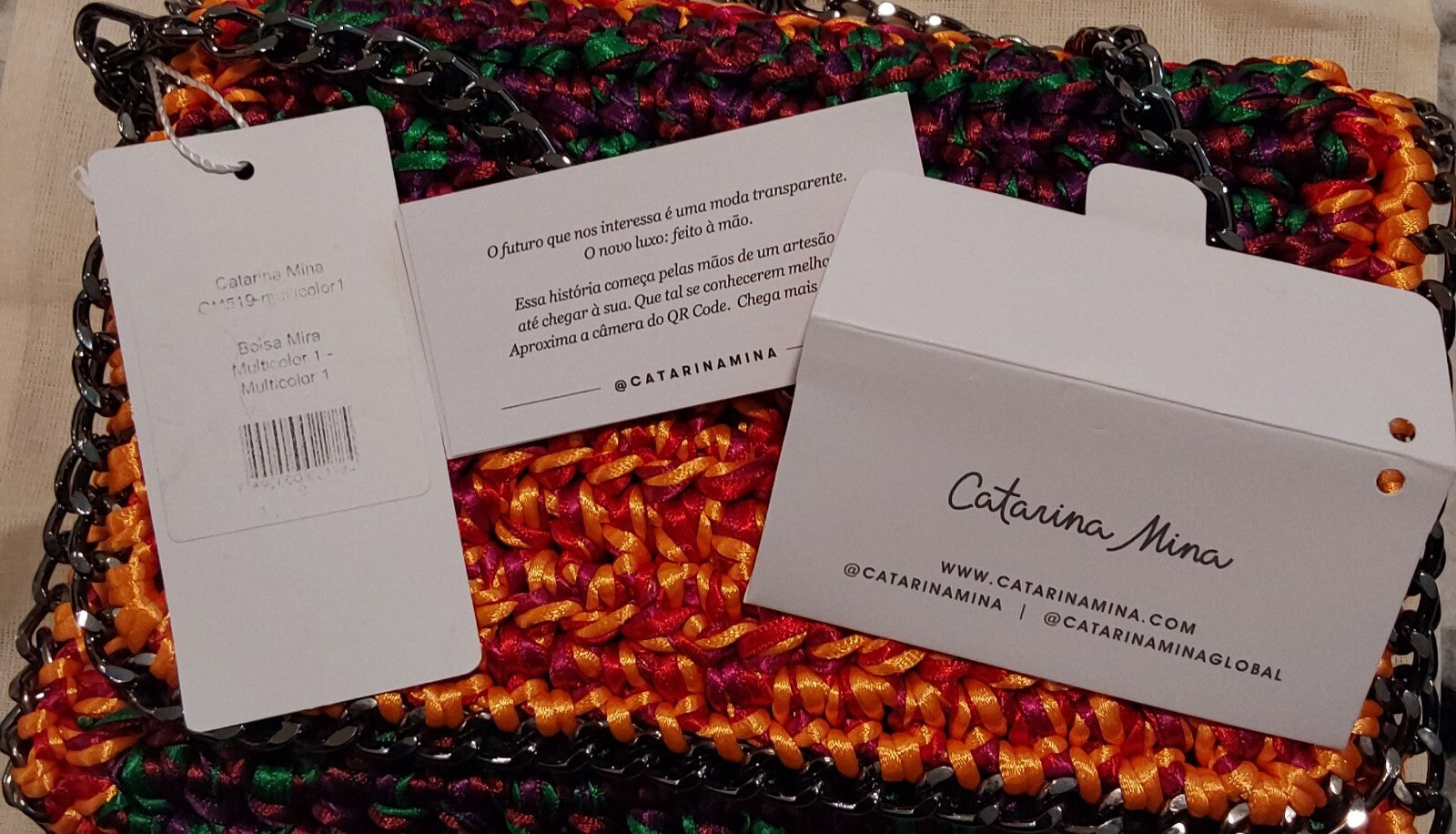 Catarina Mina Mira  Handbag Multicolor NWT 🔥🔥🔥