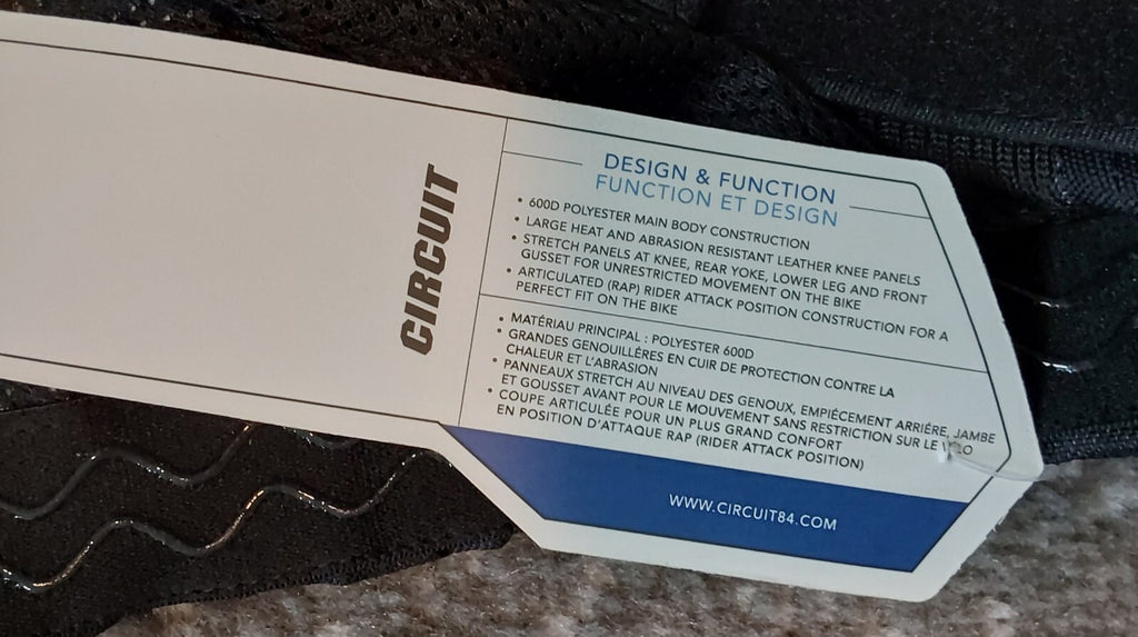 Circuit Equipment Reflex Gear Set Pants Black Orange Size 40 NWT🔥🔥🔥