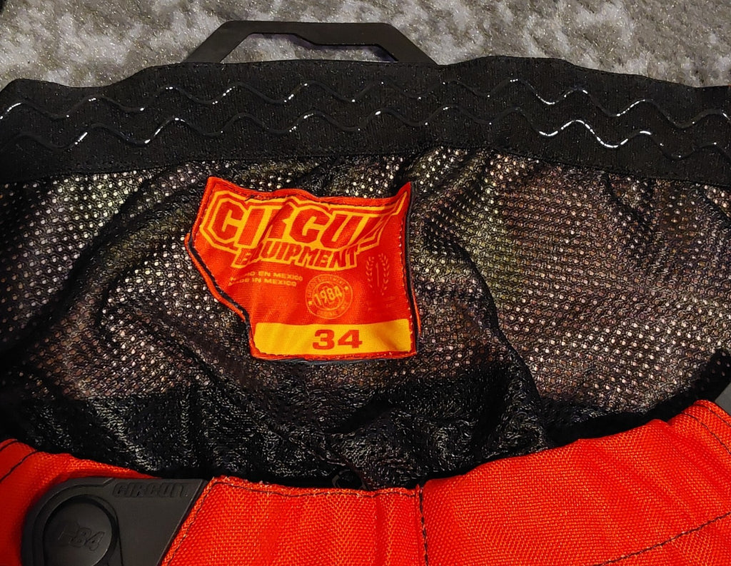 Circuit Equipment Reflex Gear Set Pants Orange Yellow Size 34 NWT🔥🔥🔥