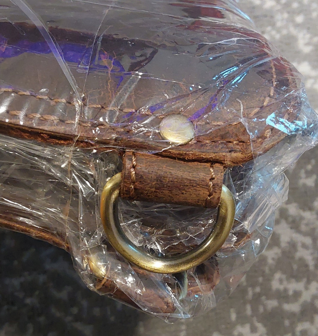 Distressed Leather Messenger Briefcase Bag Chocolate NEW🔥🔥🔥