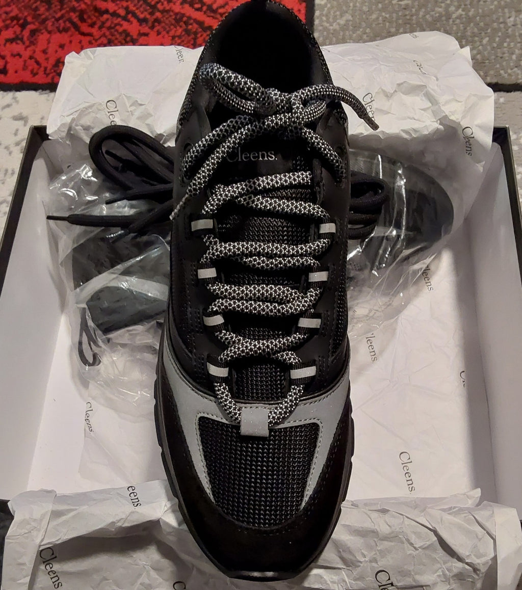 Cleens Essential Runner Evo Black Raven Size 10.5 NIB🔥🔥🔥