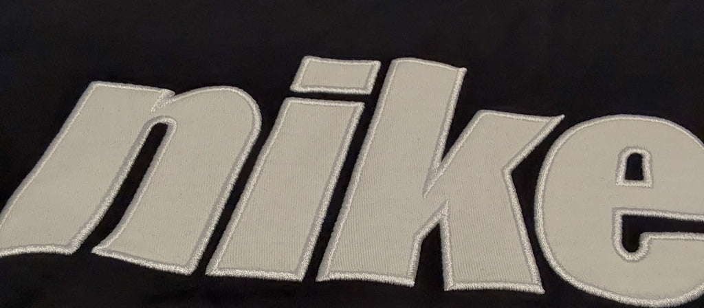 Nike NSW Mens Block 2.0 T-Shirt Embroidered Logo Tee Black NWOT 🔥🔥🔥