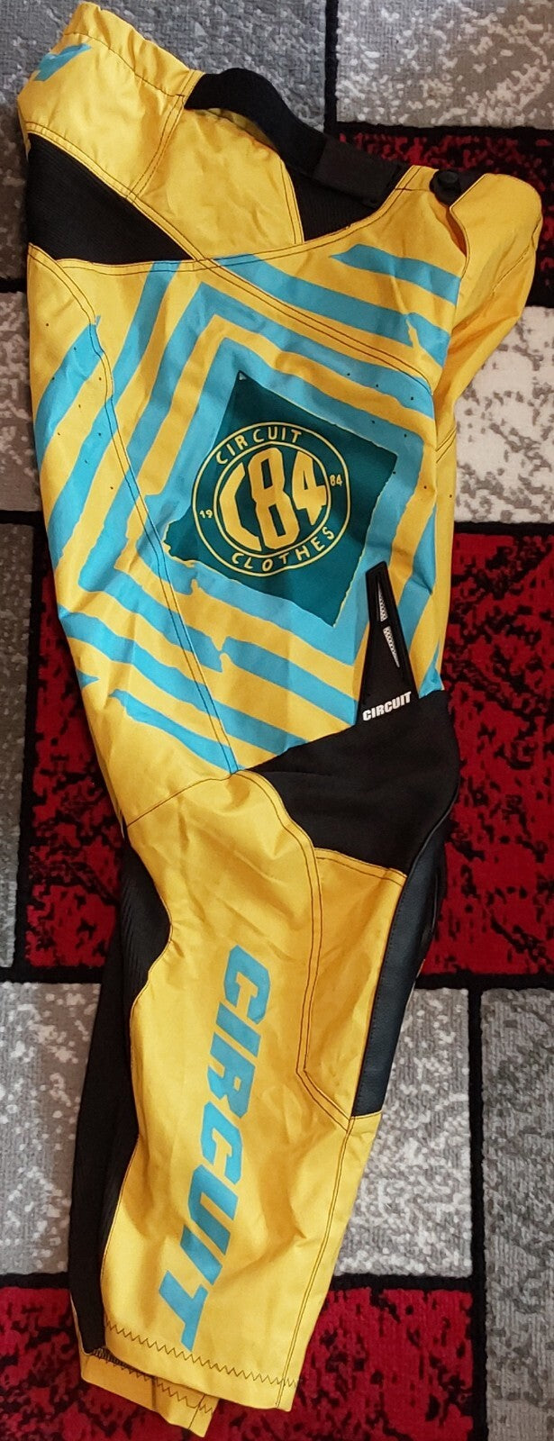 Circuit Equipment Reflex Gear  Pants Yellow Black Sz 38 Blemished New🔥🔥🔥