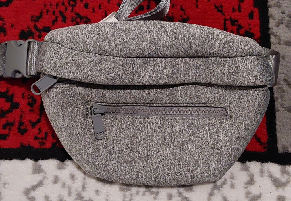 Quince All-Day Neoprene Belt Bag Grey Heather NWT 🔥🔥🔥