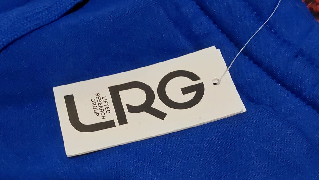 LRG Lifted Script Sweatpants Eletric Blue Large NWT🔥🔥🔥