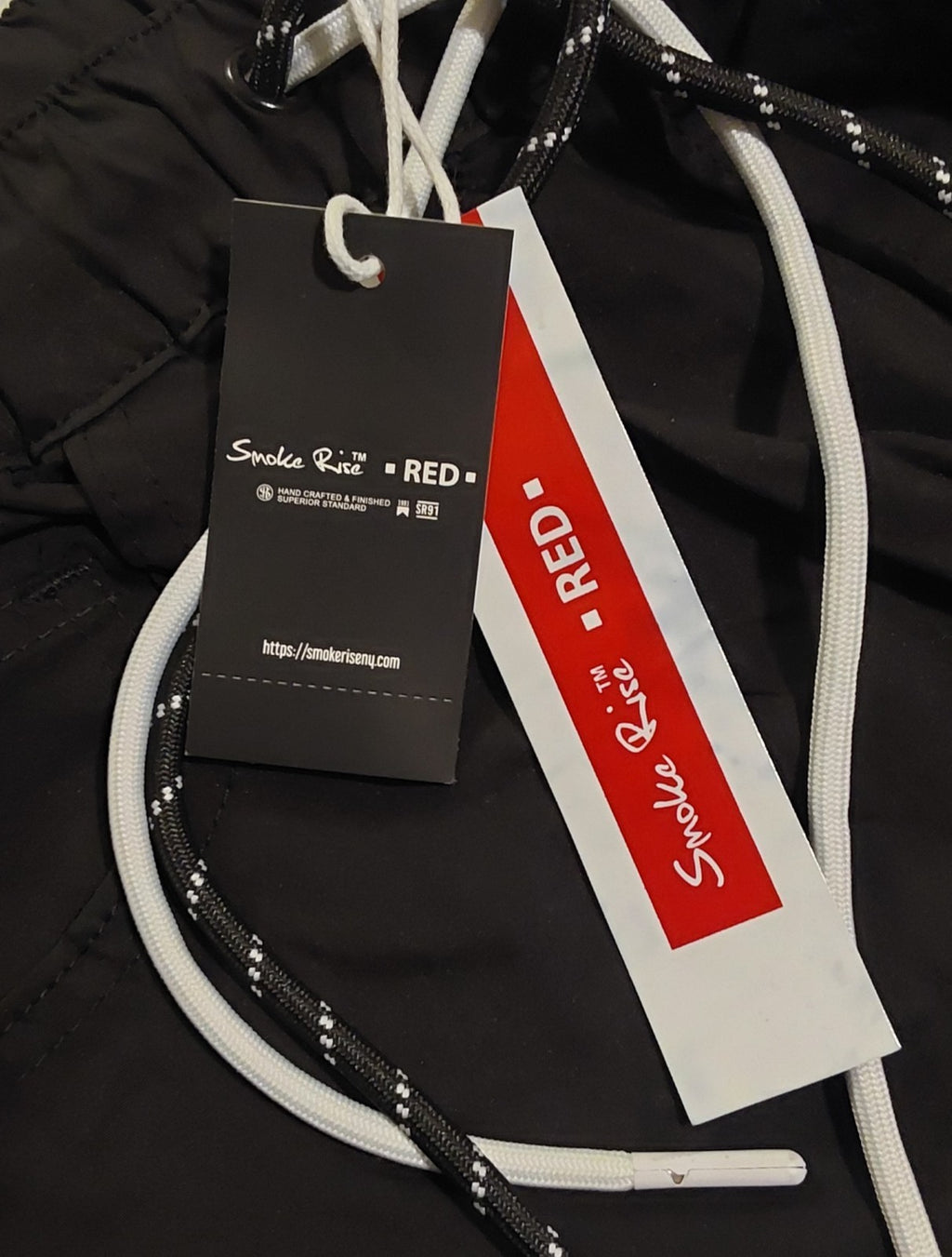 Smoke Rise Red Kai Relaxed Slouch Black Utility Pants Size Medium NWT 🔥🔥🔥