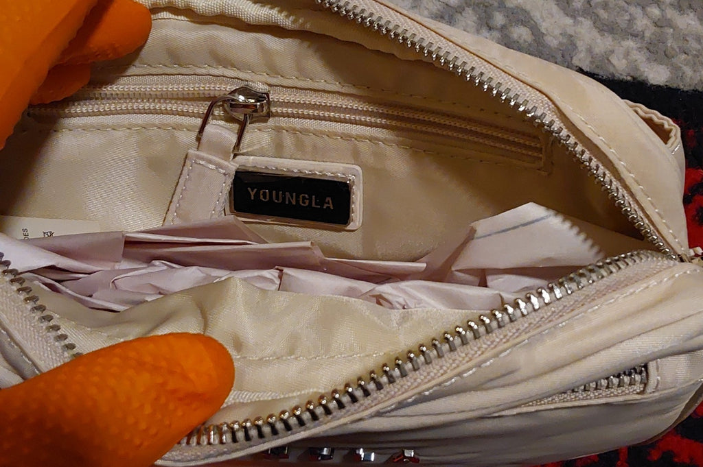 YoungLA Chest Bag Ivory NWT 🔥🔥🔥