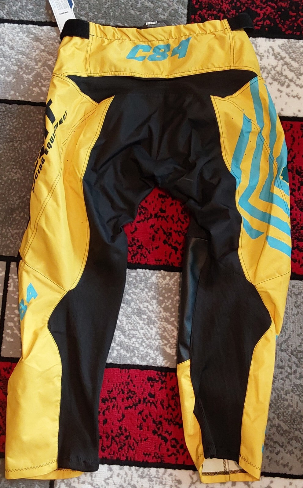 Circuit Equipment Reflex Gear  Pants Yellow Black Sz 38 Blemished New🔥🔥🔥