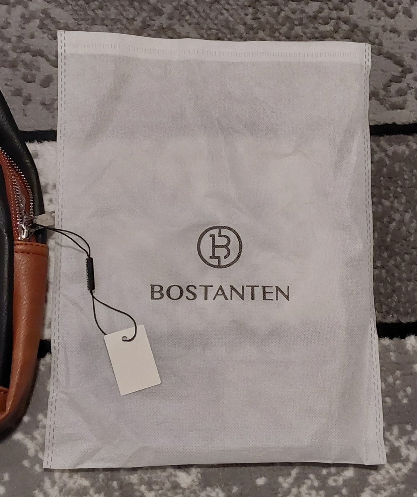 Bostanten PU Leather Crossbody Black Brown With Guitar Strap NWT 🔥🔥🔥