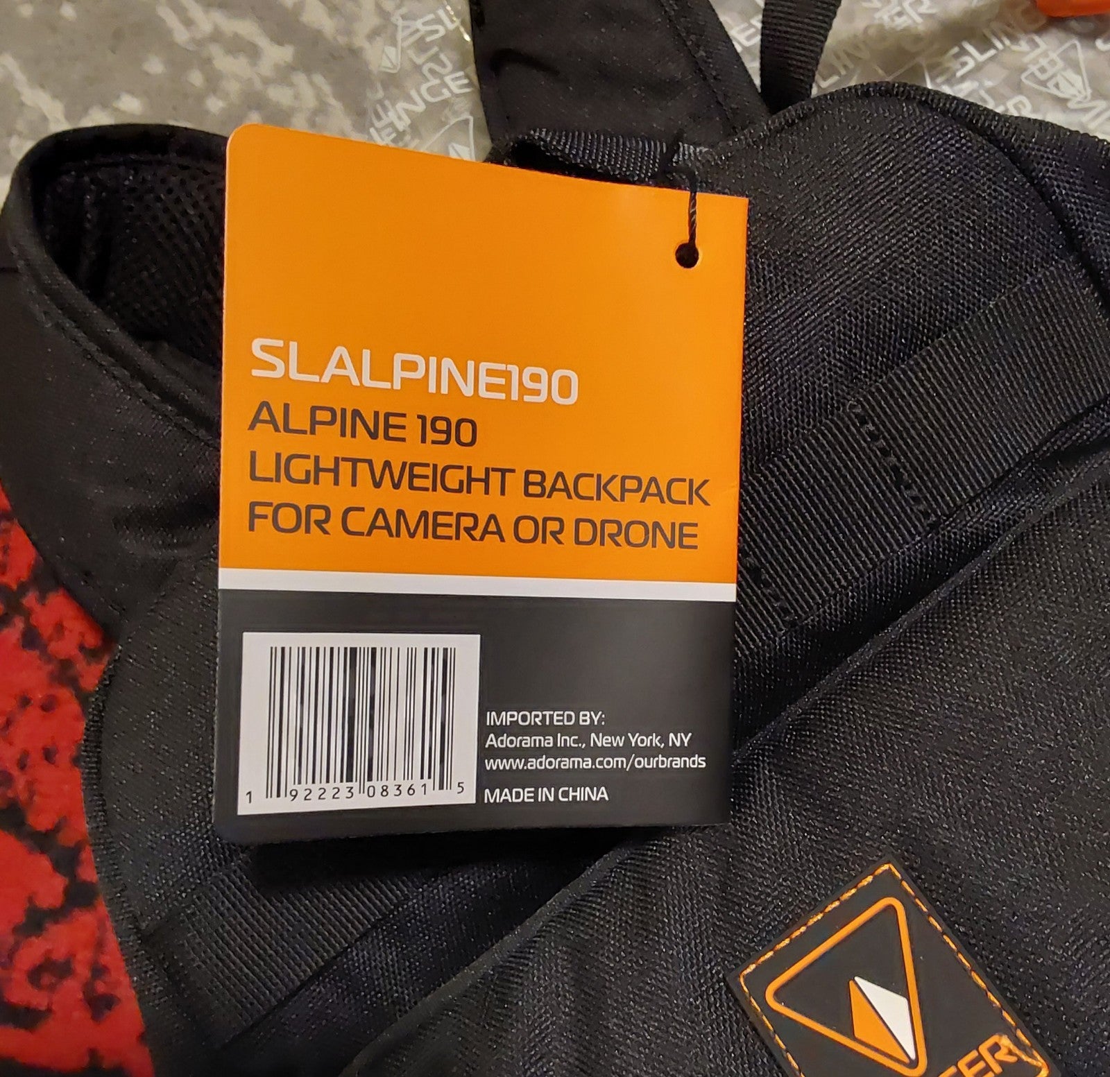 Slinger Alpine 190 Camera Backpack Black NWT 🔥🔥🔥
