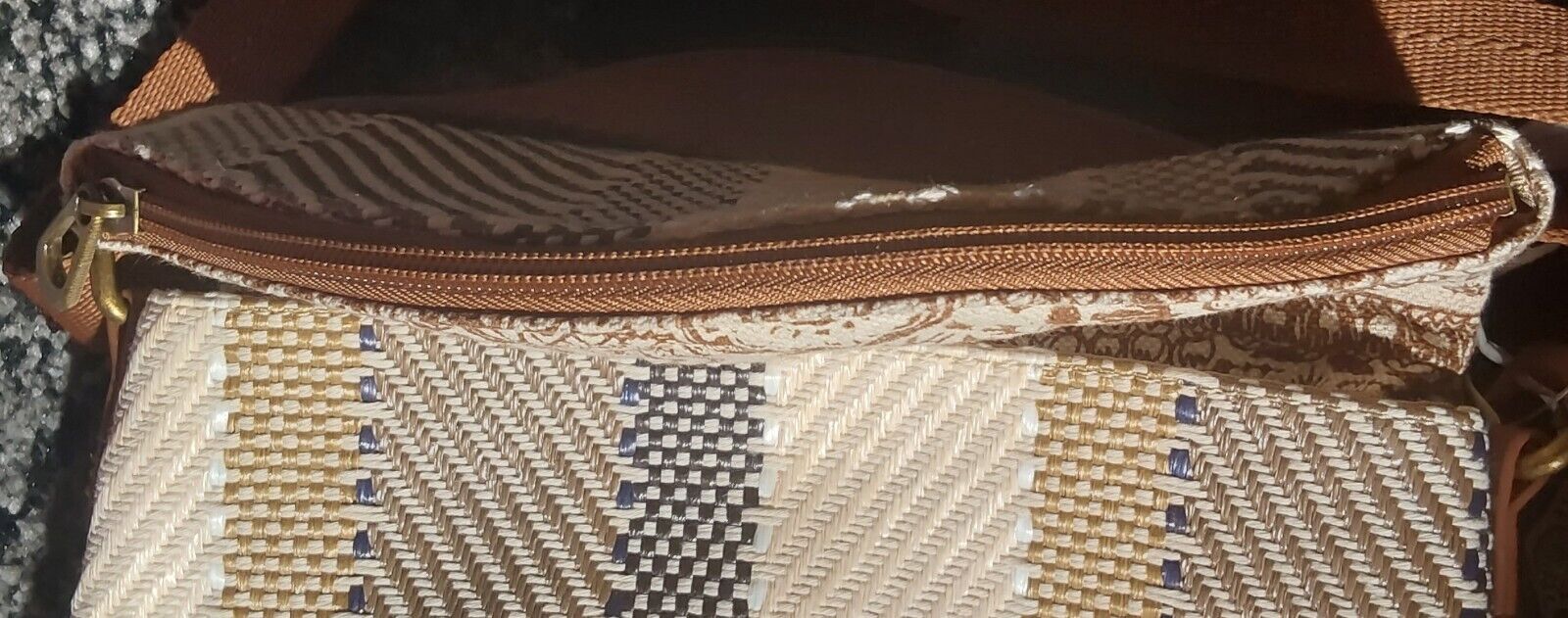 Sakroots Foldover Crossbody Bag Purse Summer Design NWOT