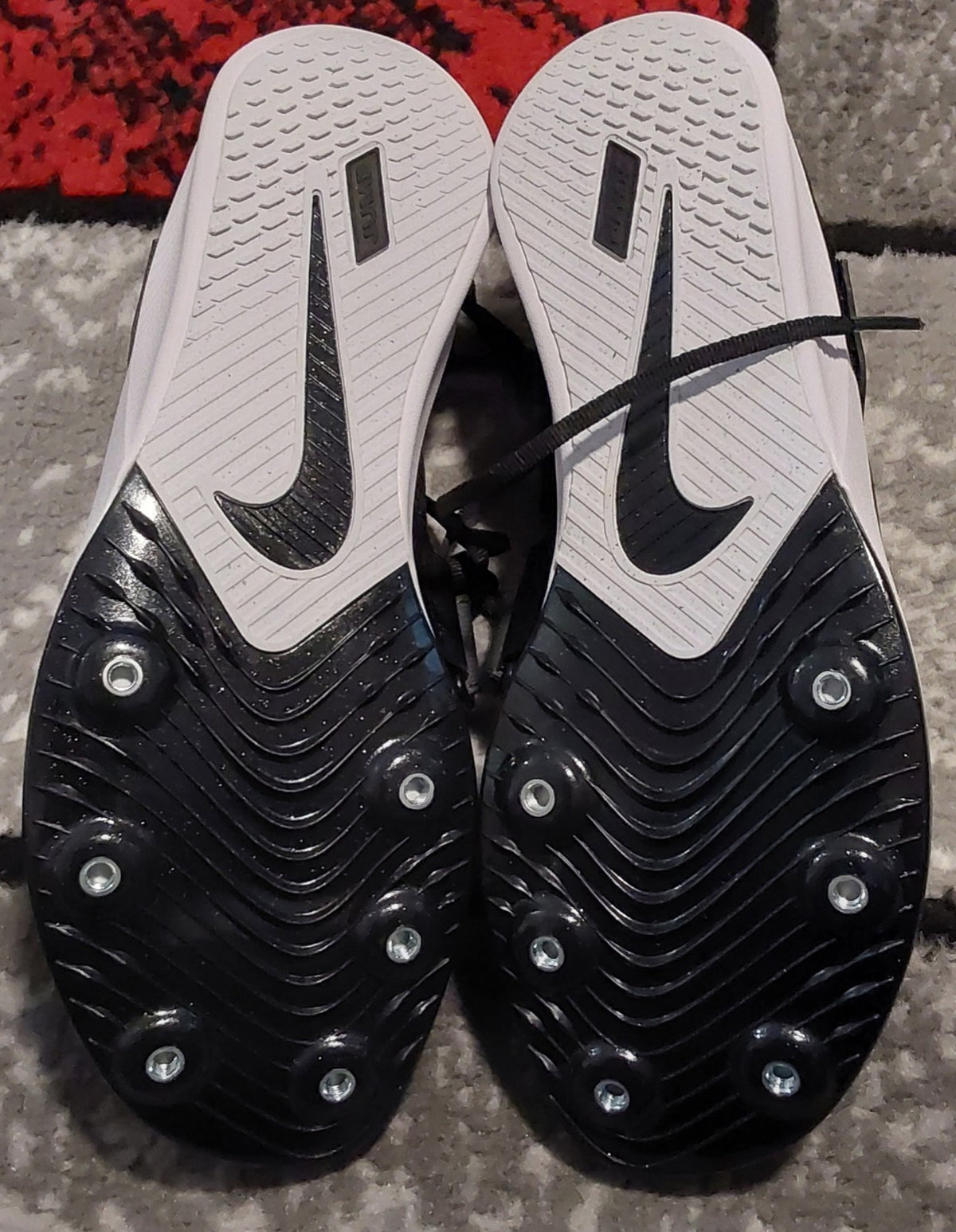 Nike Zoom Rival Jump Mens Track & Field Shoes Black Silver Size 9 NWOB🔥🔥🔥
