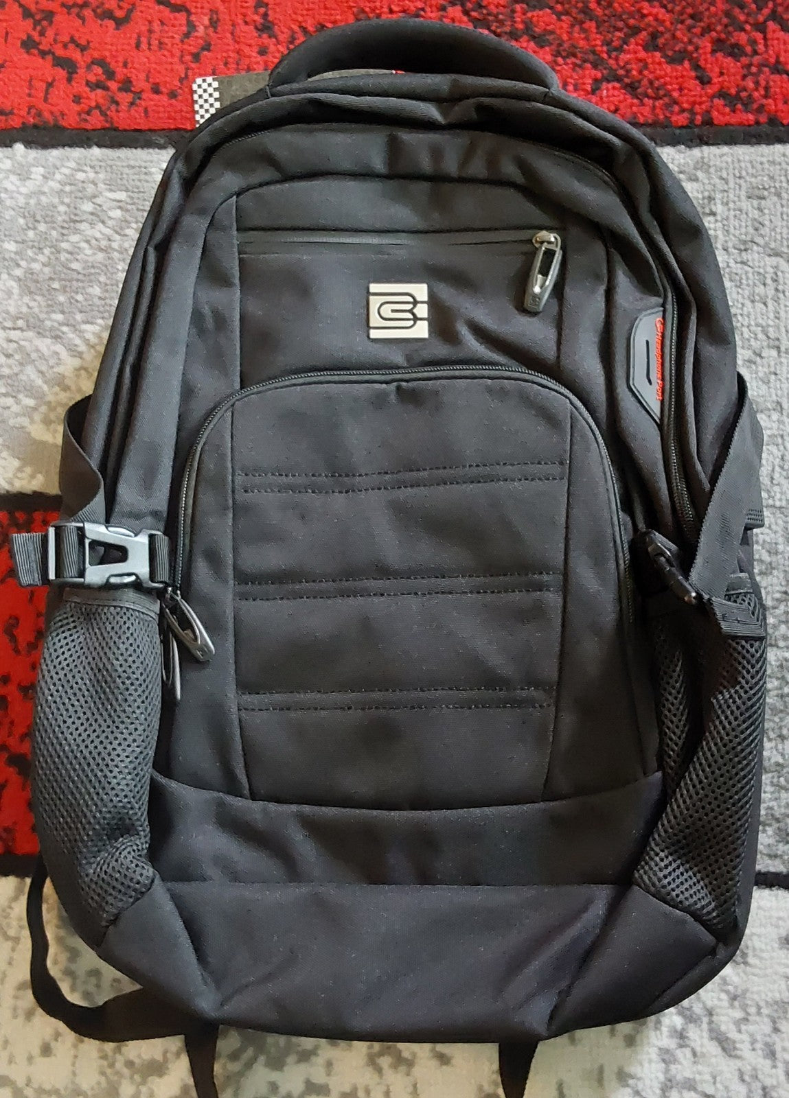 Bruno Cavalli Laptop Charging Backpack Black NWT 🔥🔥🔥