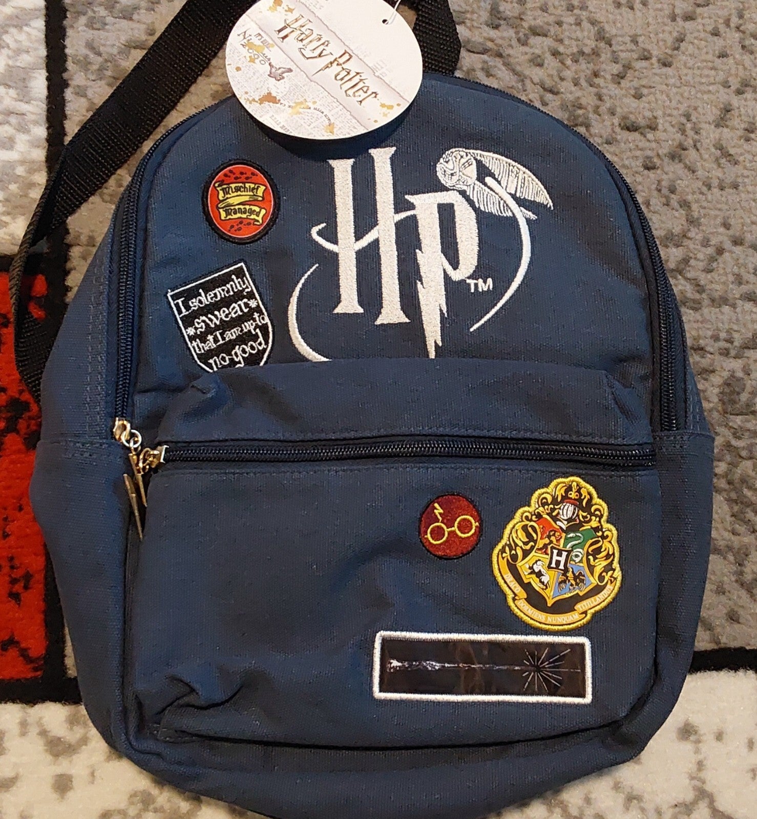 Accessory Innovations Harry Potter Navy Backpack NWT 🔥🔥🔥