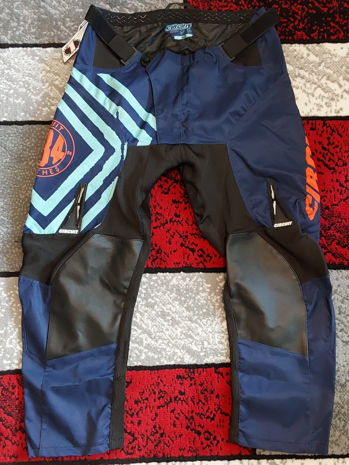 Circuit Equipment Reflex Gear Set Pants Blue Aqua Size 34 NWT🔥🔥🔥