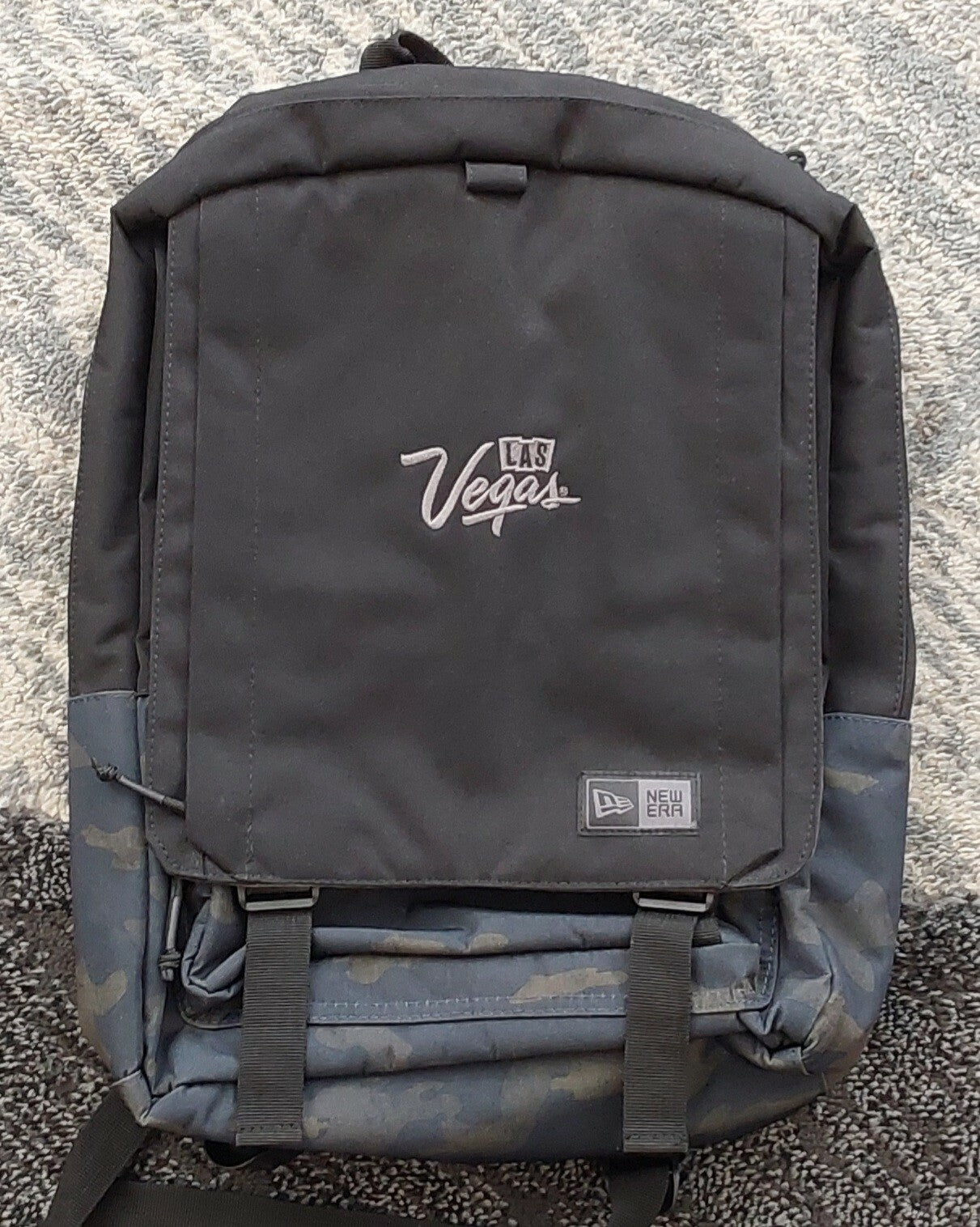New Era Multiple Pocket Camo & Black "Las Vegas " Backpack New🔥🔥🔥