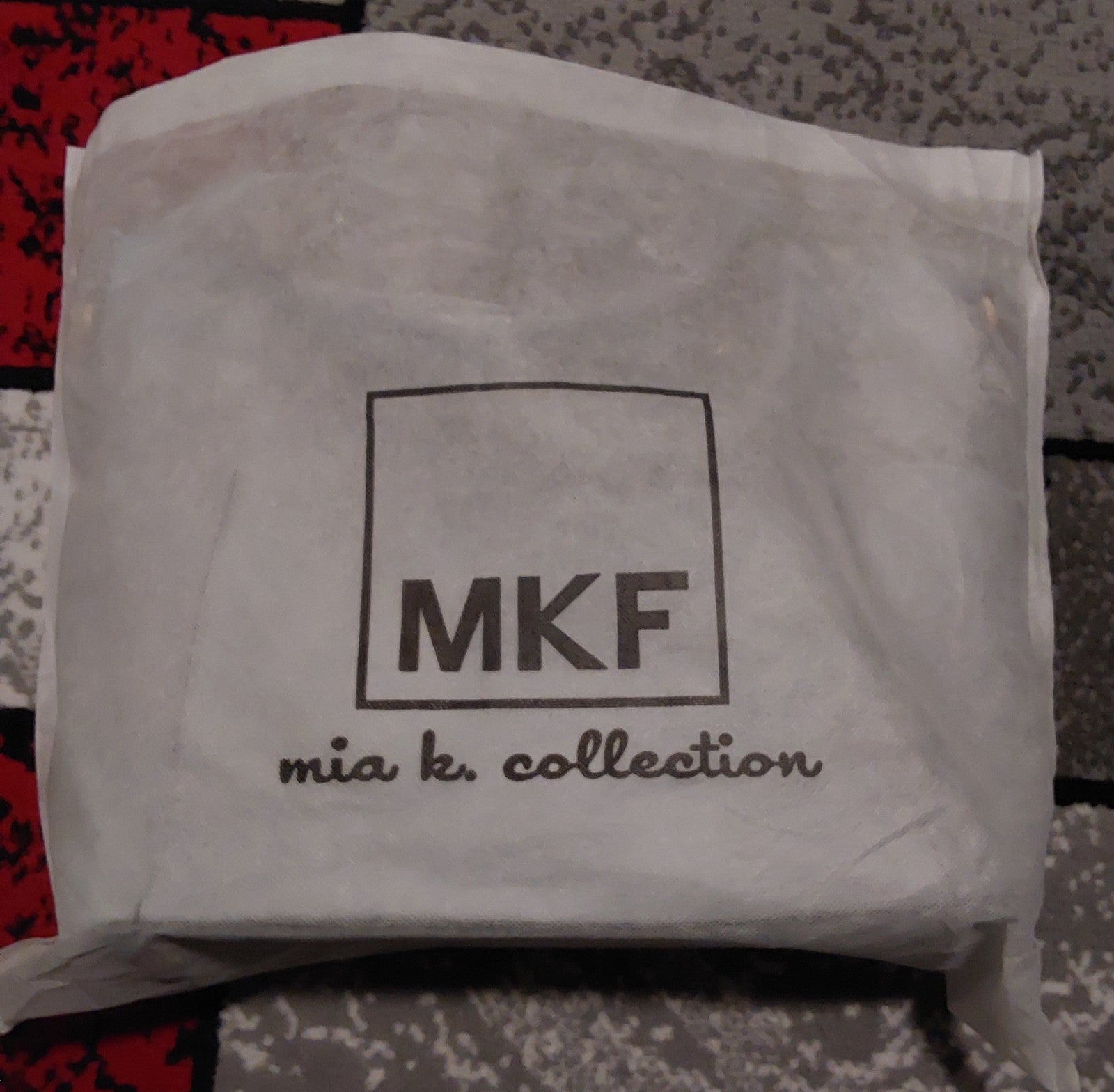 MFK Collection by Mia K Tote Bag & Wristlet Vegan Leather Gray NWT 🔥🔥🔥
