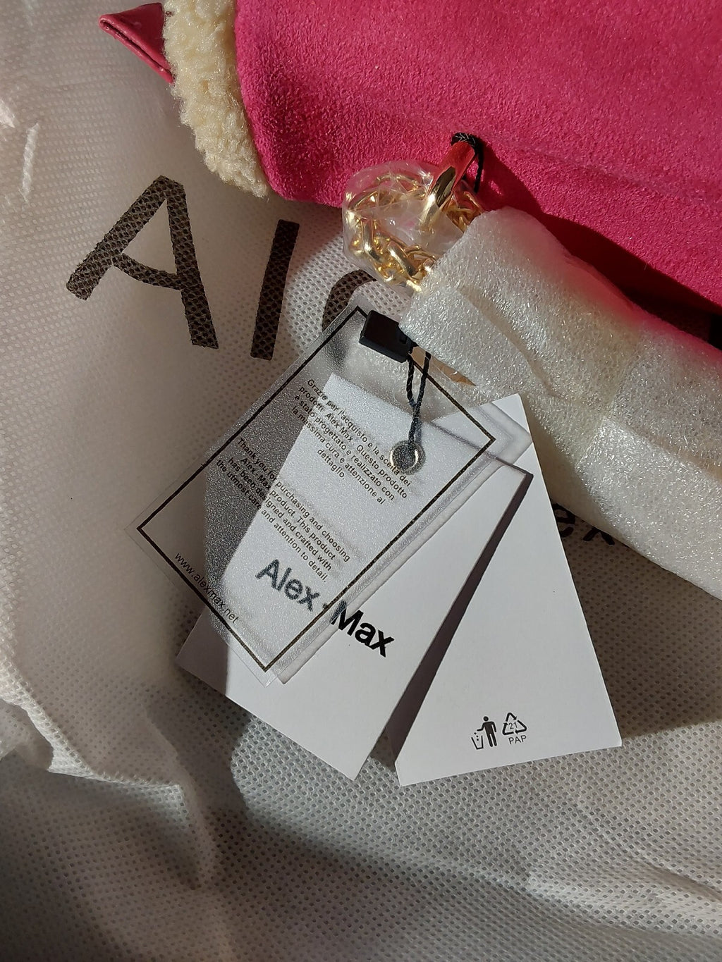 Alex Max Womens Cross Body Bag Purse Fuchsia AMS-BO114/G NWT 🔥🔥🔥