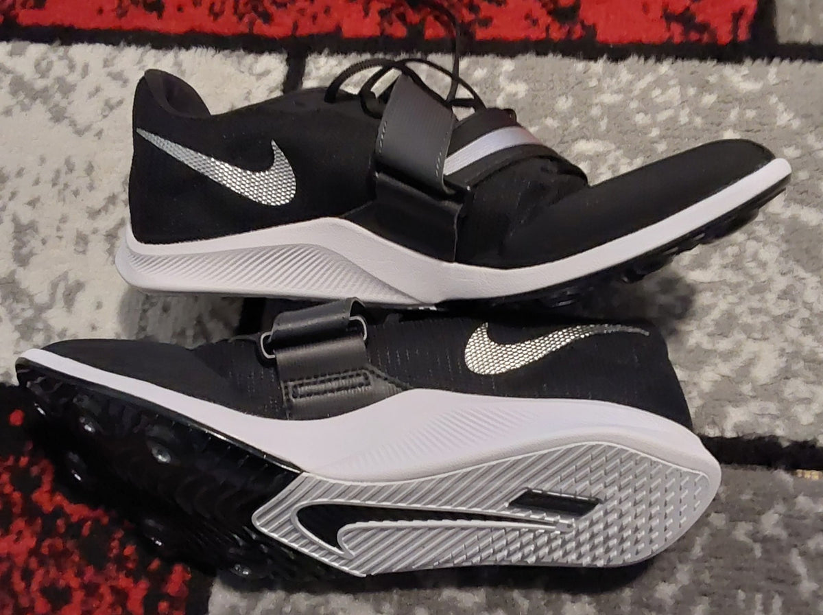 Nike Zoom Rival Jump Mens Track & Field Shoes Black Silver Size 9 NWOB🔥🔥🔥