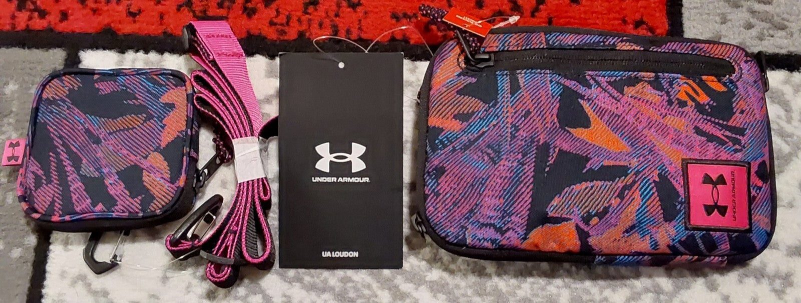 Under Armour UA Loudon Crossbody Set Print  NWT 🔥🔥🔥