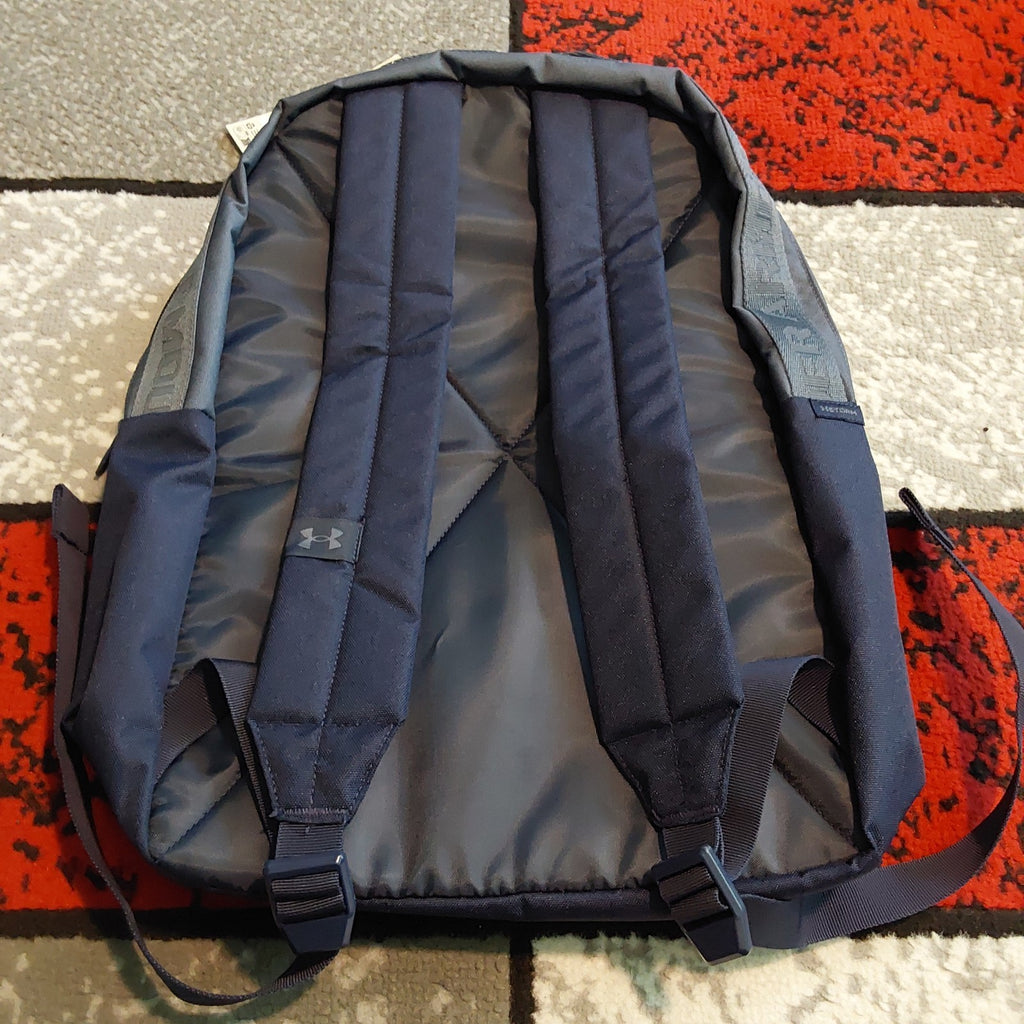 Under Armour Loudon Backpack Midnight Navy Downpour Gray 25L NWT 🔥🎁🔥
