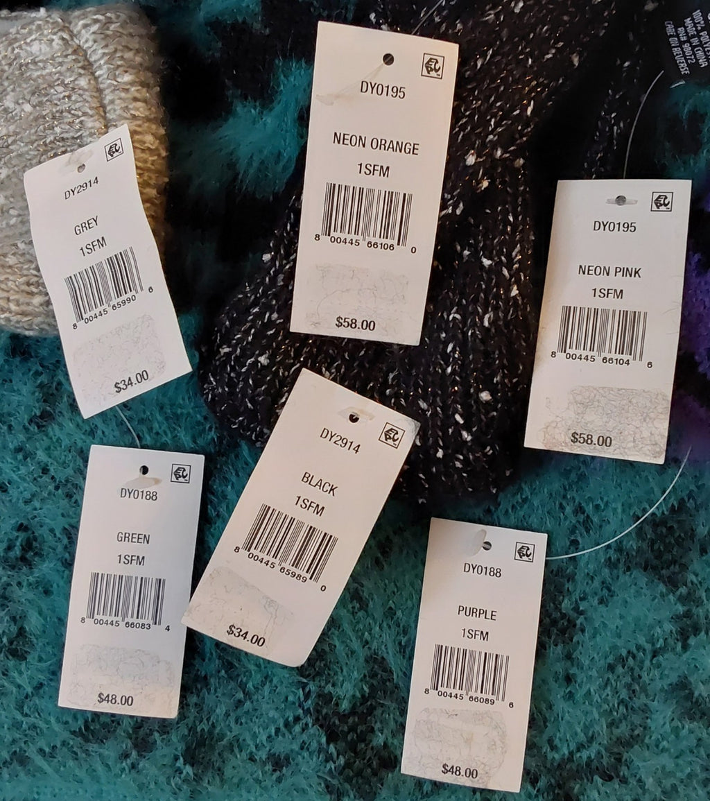 DKNY Fleece-Lined Headbands & Scarfs Assorted Lot Of 6 NWT 🔥🔥🔥