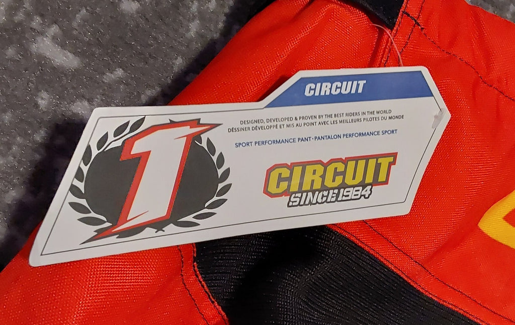 Circuit Equipment Reflex Gear Set Pants Orange Yellow Size 36 NWT🔥🔥🔥