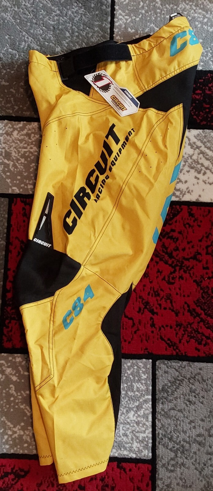 Circuit Equipment Reflex Gear  Pants Yellow Black Sz 38 Blemished New🔥🔥🔥