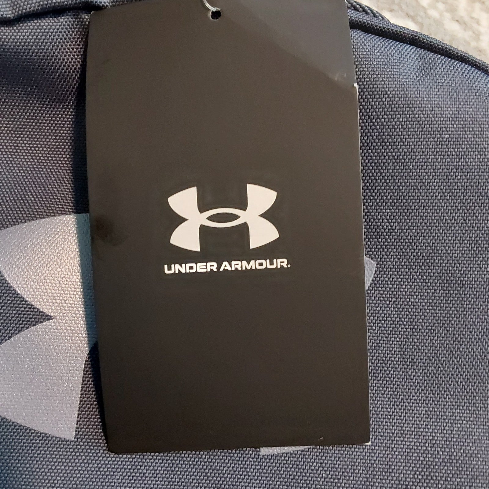 Under Armour Loudon Backpack Midnight Navy Downpour Gray 25L NWT 🔥🎁🔥