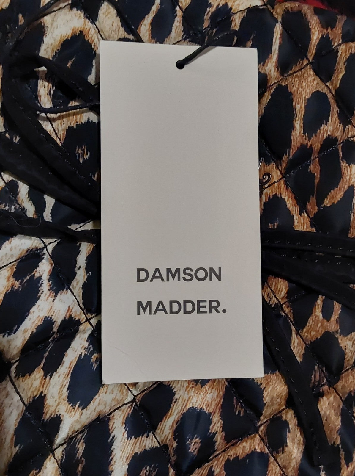 Damson Madder Quilted Leopard Print Shell Laptop Case For 15" NWT 🔥🔥🔥