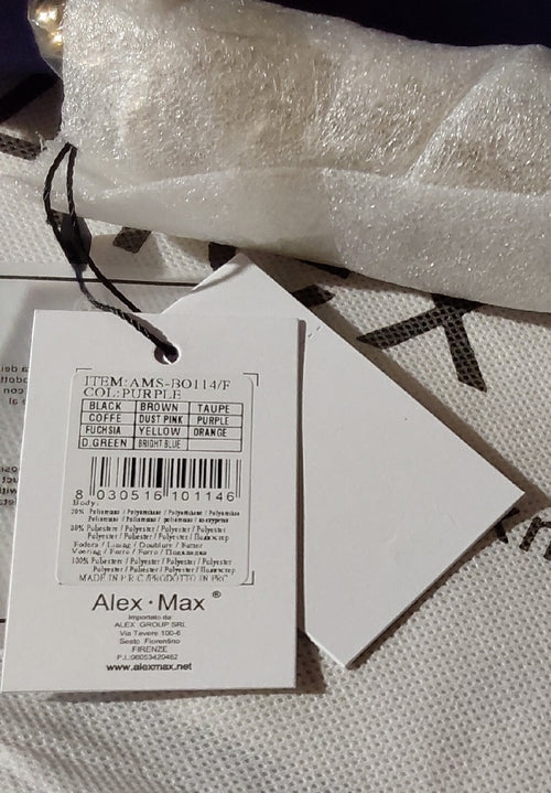 Alex Max Womens Cross Body Bag Purse Purple AMS-BO114/F NWT 🔥🔥🔥