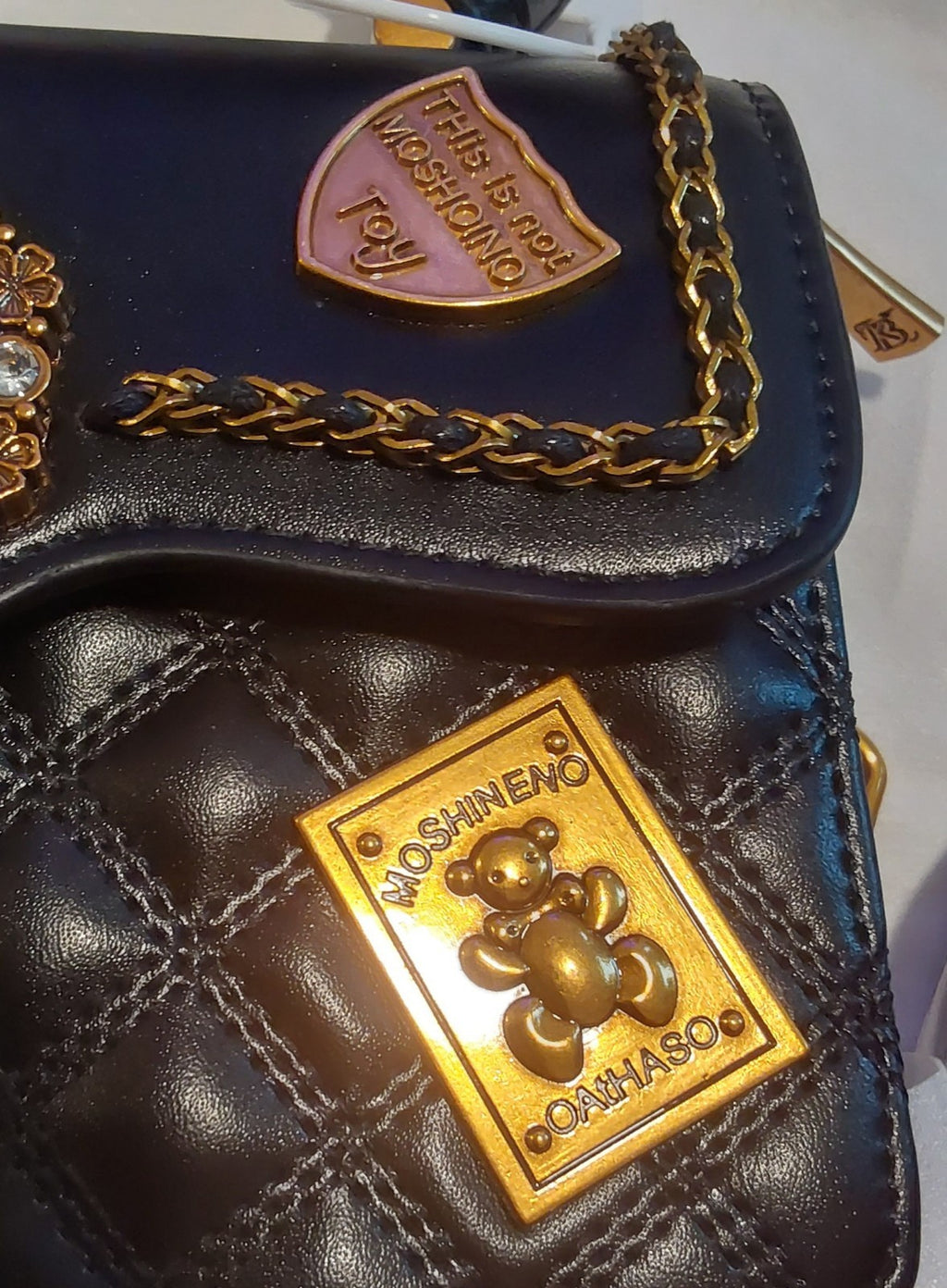 Banevanf Diamond Quilted 100% Authentic Asian Luxury Bag Black NWT 🔥🔥🔥