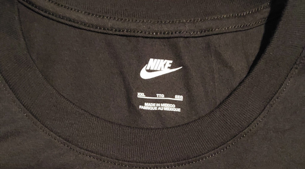 Nike NSW Mens Block 2.0 T-Shirt Embroidered Logo Tee Black NWOT 🔥🔥🔥