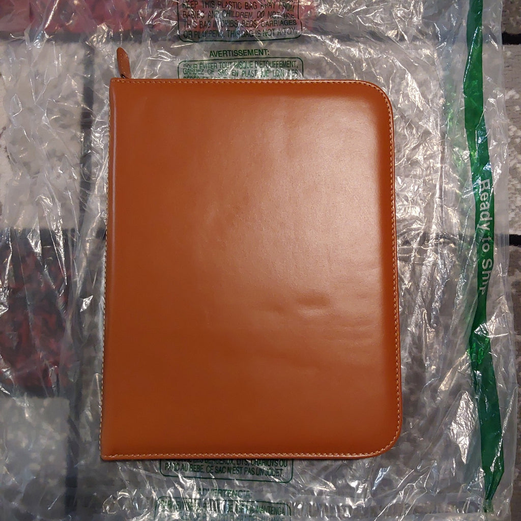 Maruse Italy Premium Luxury Leather Zip Around Portfolio Brown NEW🔥🔥🔥