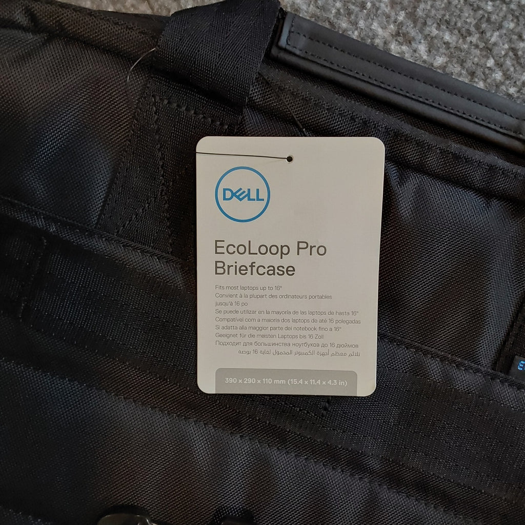  Dell EcoLoop Pro Briefcase 16" Black NWT 🔥🔥🔥