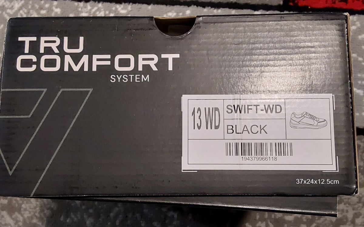 Vance Co Swift Tru Comfort Mens Sneakers Black Sz 13WD NIB 🔥🔥🔥