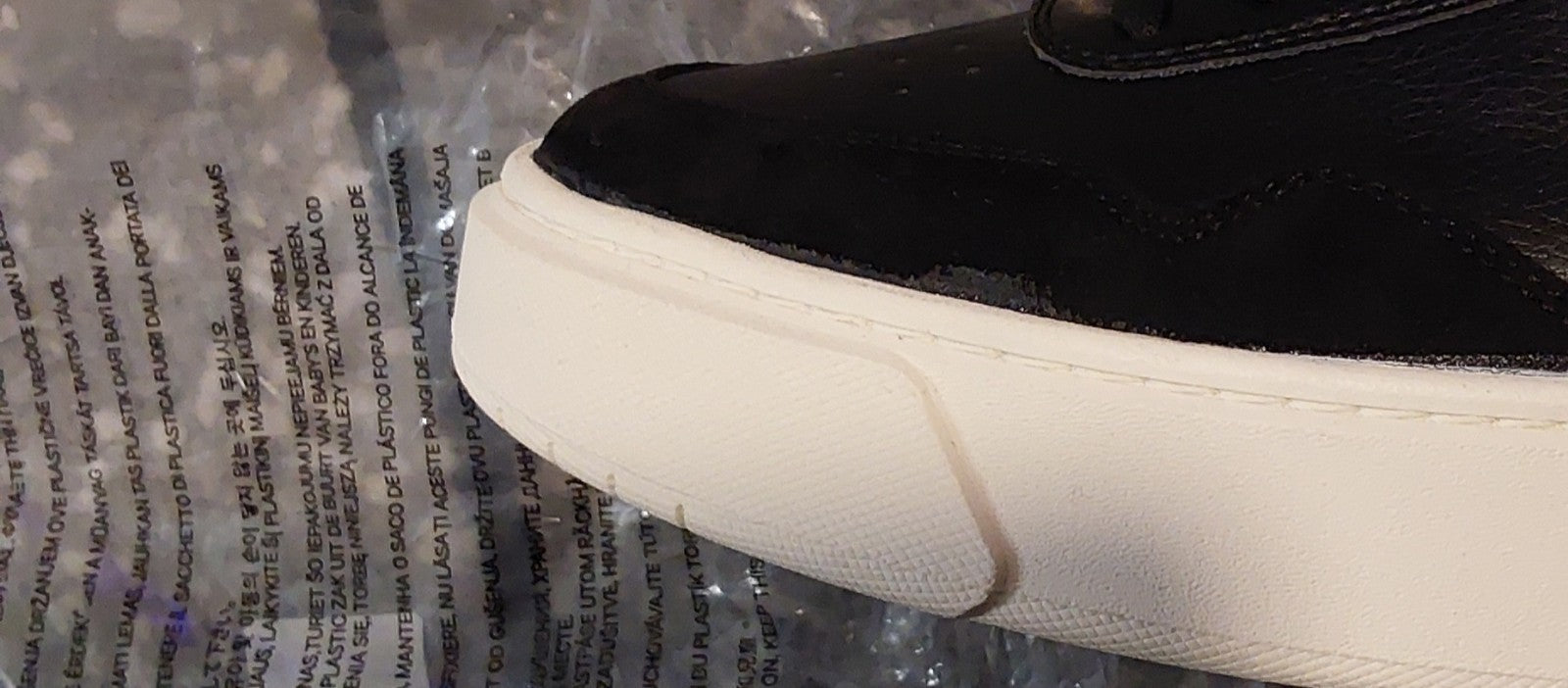 H&M Chunky Casual Men's Sneakers Black White Size 9 NWOB 🔥🔥🔥