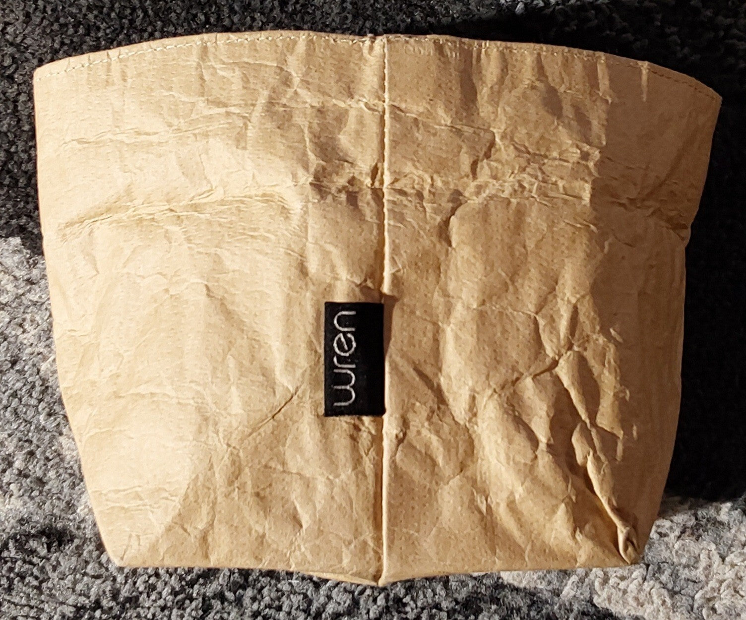 Wren Kraft Paper Lined Multifunction Small Bucket Bag NWT 🔥🔥🔥