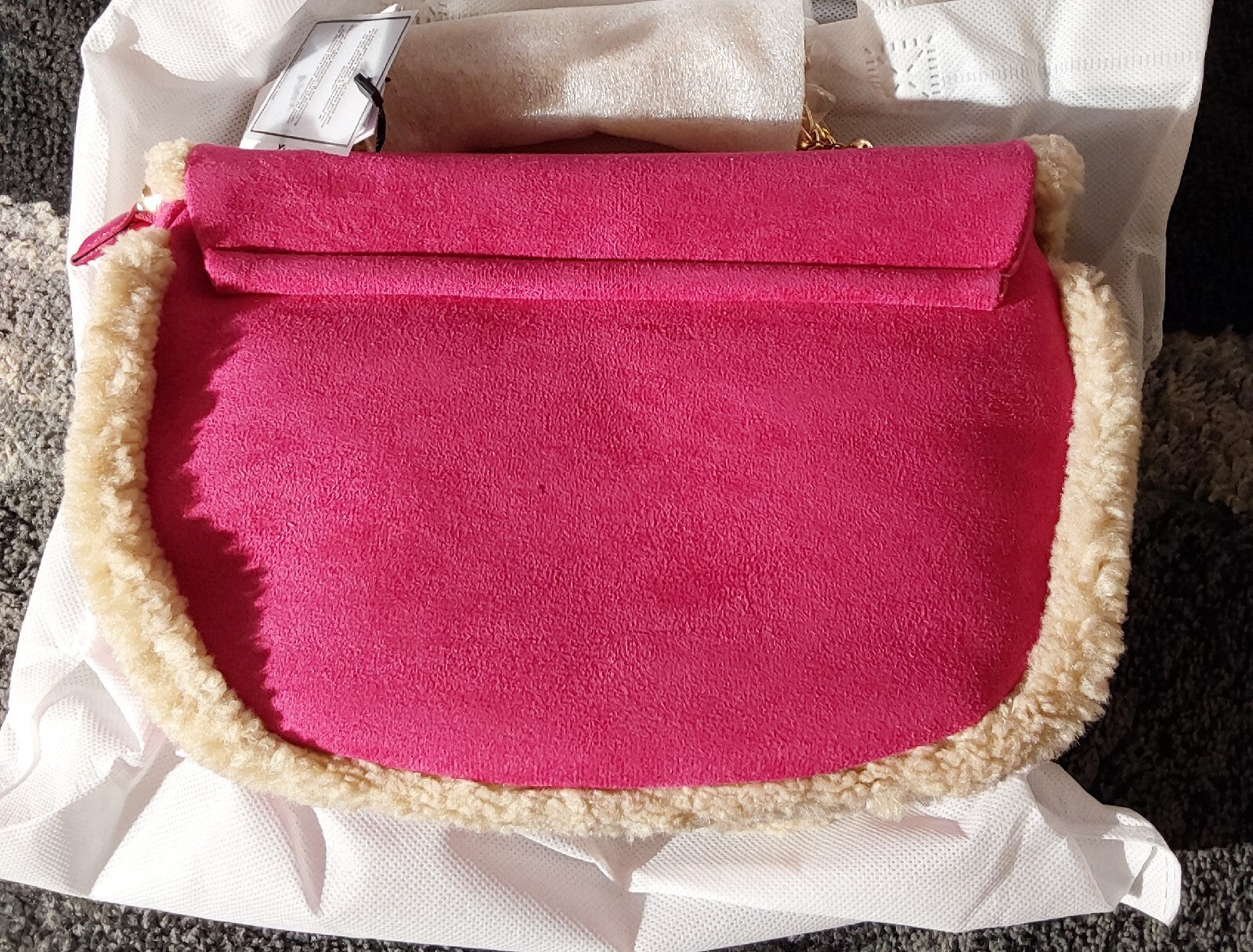 Alex Max Womens Cross Body Bag Purse Fuchsia AMS-BO114/G NWT 🔥🔥🔥