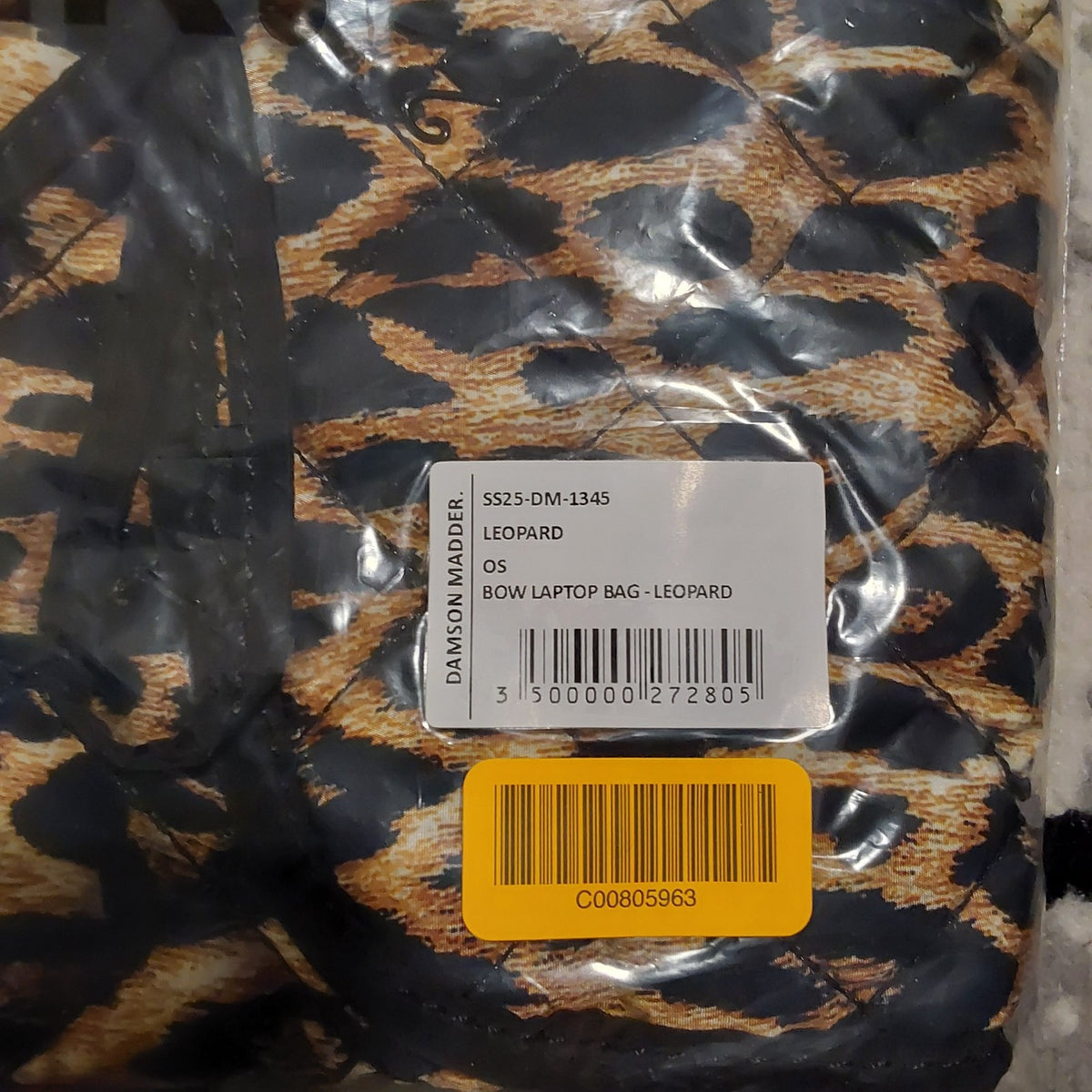 Damson Madder Quilted Leopard Print Shell Laptop Case For 15" NWT 🔥🔥🔥