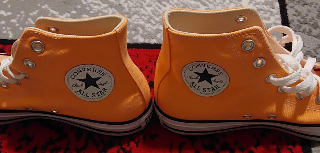  CONVERSE CHUCK TAYLOR  All Star High Peach Beam Size 6 NIB 🔥🔥🔥