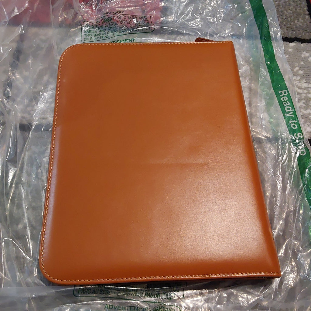 Maruse Italy Premium Luxury Leather Zip Around Portfolio Brown NEW🔥🔥🔥