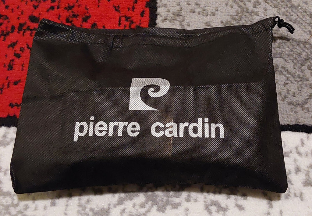 PIERRE CARDIN Hard Bowtie Clutch Chain Purse Black New🔥🔥🔥Blemished