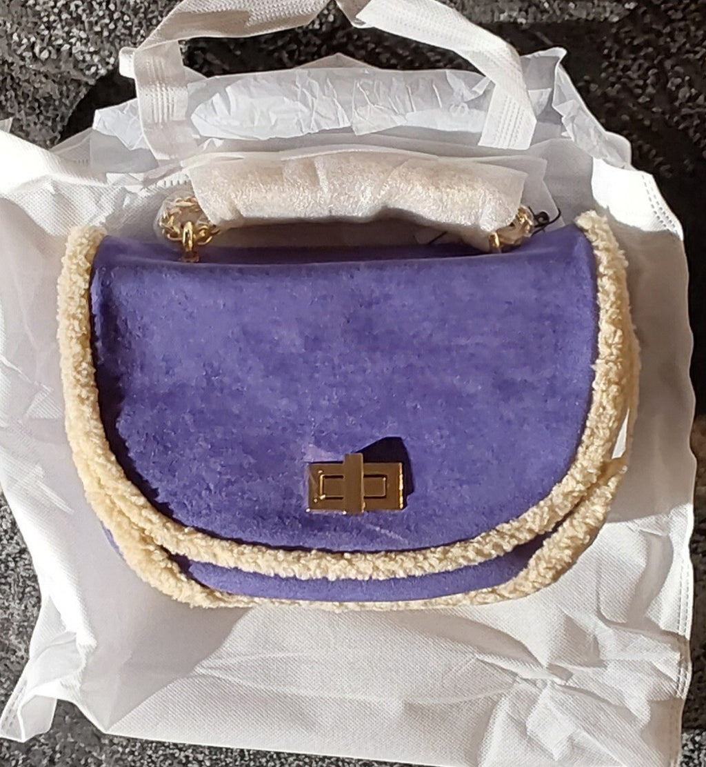 Alex Max Womens Cross Body Bag Purse Purple AMS-BO114/F NWT 🔥🔥🔥