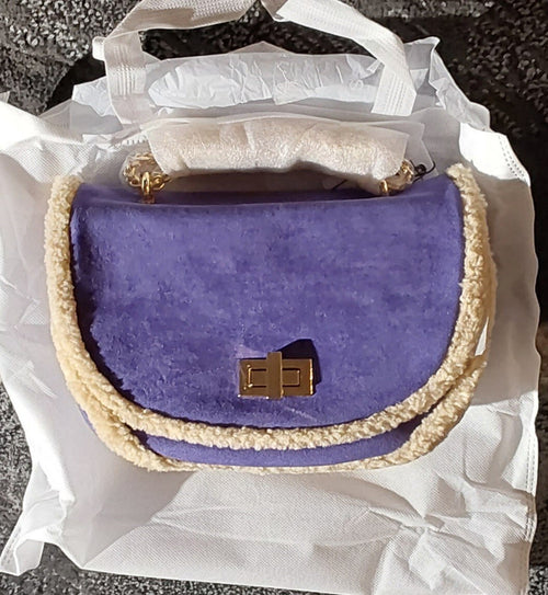 Alex Max Womens Cross Body Bag Purse Purple AMS-BO114/F NWT 🔥🔥🔥