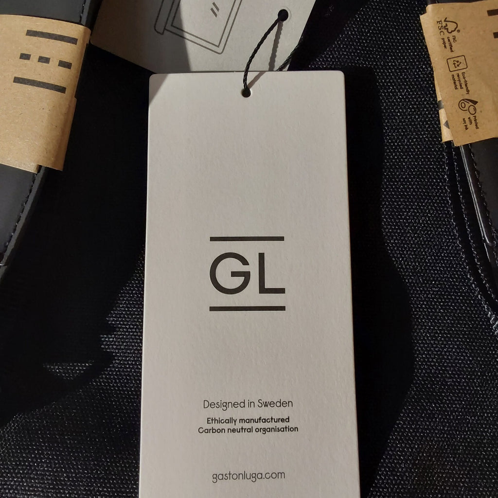 Gaston Luga Heritage 13" Single Button Backpack Black NWT🔥🔥🔥