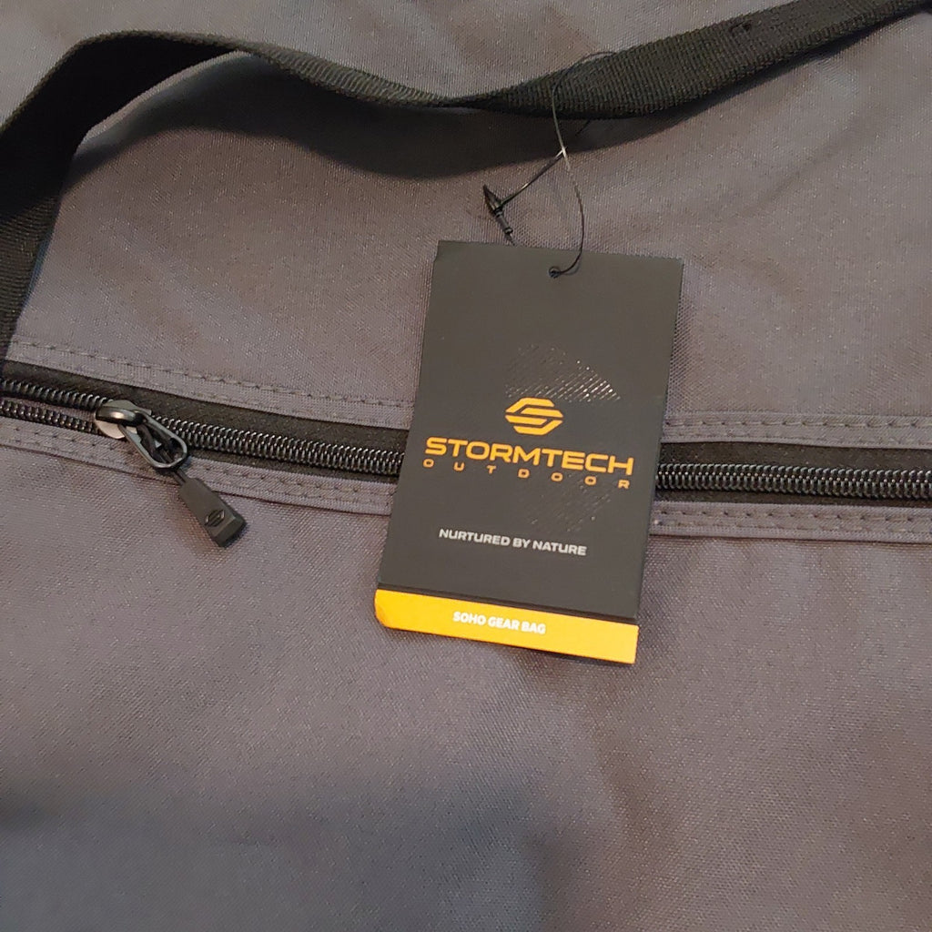 Stormtech Soho Gear Bag - TBX-2 Duffle Travel Grey & Black NWT 🔥🔥🔥